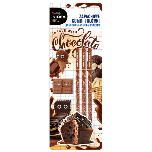 sada tužek čokoláda